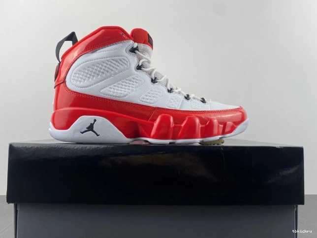 Cheap TBK 9 302370-160 Retro Gym Air Jordan Red White 0714